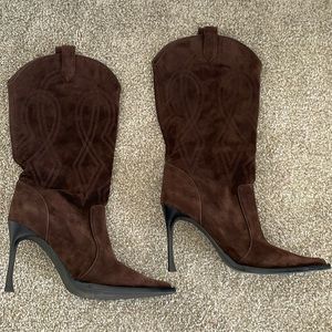 Jeffrey Campbell sabotage cowgirl boots